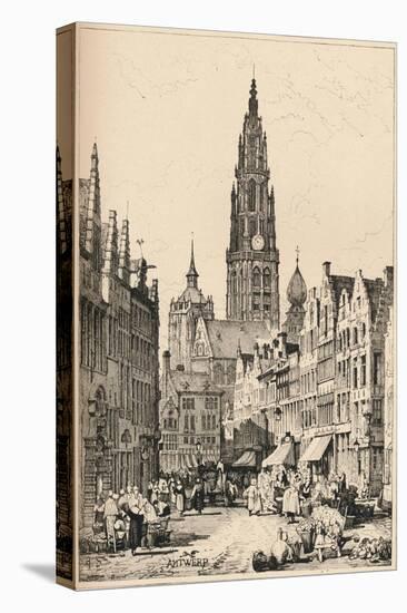 'Antwerp', c1820 (1915)-Samuel Prout-Stretched Canvas
