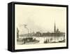 Antwerp from the Tete De Flandre-null-Framed Stretched Canvas