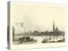 Antwerp from the Tete De Flandre-null-Stretched Canvas