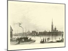 Antwerp from the Tete De Flandre-null-Mounted Giclee Print