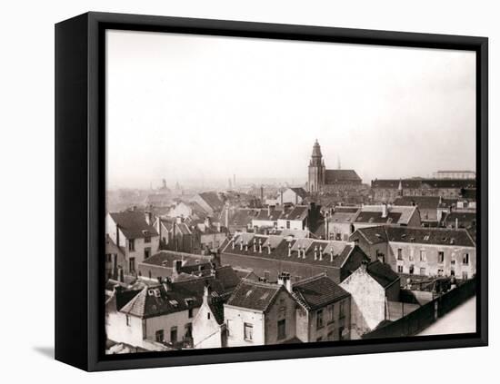 Antwerp Skyline, 1898-James Batkin-Framed Stretched Canvas