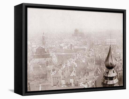 Antwerp Skyline, 1898-James Batkin-Framed Stretched Canvas