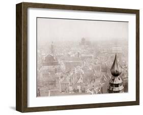 Antwerp Skyline, 1898-James Batkin-Framed Photographic Print