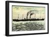 Antwerpen, S.S. Finland Der Red Star Line, Dampfer-null-Framed Giclee Print