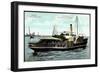 Antwerpen, Überseeboot St. Anna, Overzetboot-null-Framed Giclee Print