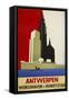 Antwerpen-Vintage Apple Collection-Framed Stretched Canvas