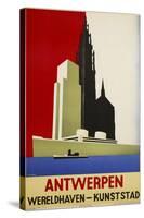 Antwerpen-Vintage Apple Collection-Stretched Canvas