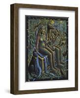 Anubis and the Bride, 2018-P.J. Crook-Framed Giclee Print