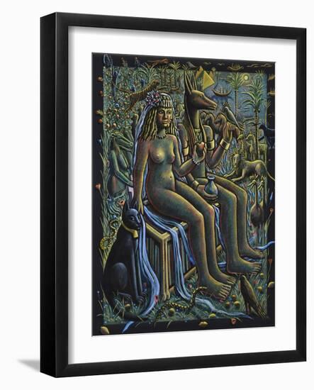 Anubis and the Bride, 2018-P.J. Crook-Framed Giclee Print