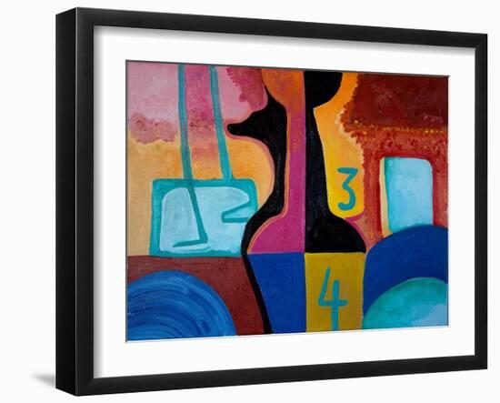 Anubis Brings Forth Basic Numbers, 2010-Jan Groneberg-Framed Giclee Print