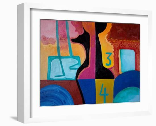 Anubis Brings Forth Basic Numbers, 2010-Jan Groneberg-Framed Giclee Print