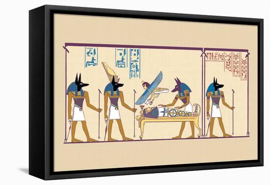 Anubis-J. Gardner Wilkinson-Framed Stretched Canvas