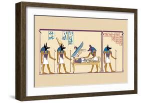 Anubis-J. Gardner Wilkinson-Framed Art Print