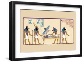 Anubis-J. Gardner Wilkinson-Framed Art Print