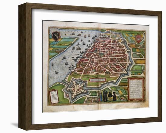 Anverpia (Antwerp)-null-Framed Art Print