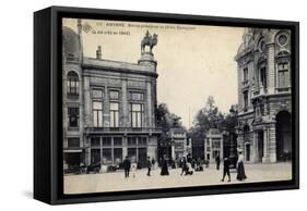 Anvers Antwerpen, Entrée Principale Du Jardin Zoologique-null-Framed Stretched Canvas