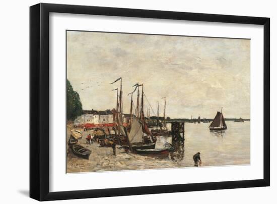 Anvers-Eugène Boudin-Framed Giclee Print