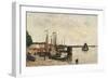 Anvers-Eugène Boudin-Framed Giclee Print