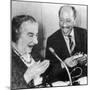 Anwar Sadat and Golda Meir-null-Mounted Photographic Print