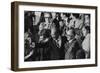 Anwar Sadat and Menachem Begin acknowledge President Carter as he announces the Camp David Accords-Warren K. Leffler-Framed Photographic Print