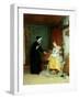 Anxious Moments, 1874-John Burr-Framed Giclee Print