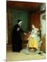 Anxious Moments, 1874-John Burr-Mounted Giclee Print