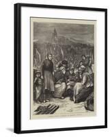 Anxious Times, a Sketch at Treport, France-Hubert von Herkomer-Framed Giclee Print