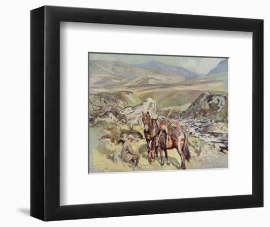 Any Chance of a Second Shot?-Lionel Edwards-Framed Premium Giclee Print