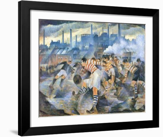 Any Wintry Afternoon in England-Nevinson-Framed Art Print