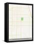 Anyang, China Map-null-Framed Stretched Canvas