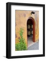 Anyela's Vineyard Winery, Wine Cellar, Skaneateles, New York, USA-Cindy Miller Hopkins-Framed Photographic Print