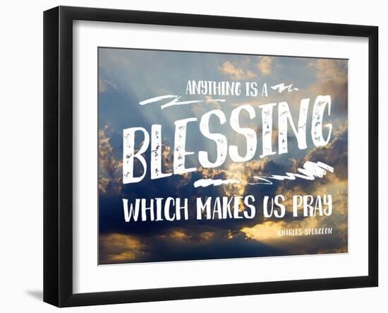 Anything Blessing-Gail Peck-Framed Art Print