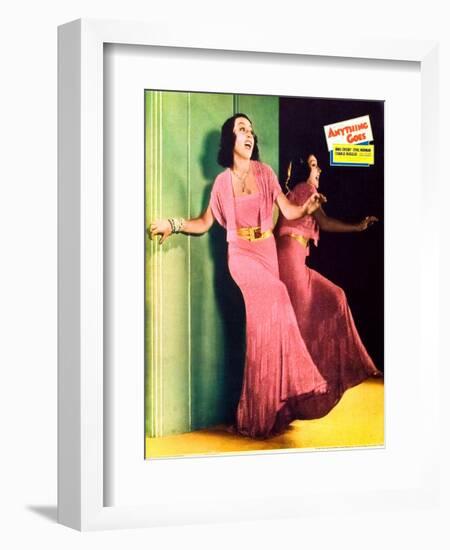 Anything Goes-null-Framed Art Print