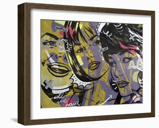 Anything We Said-Dan Monteavaro-Framed Giclee Print