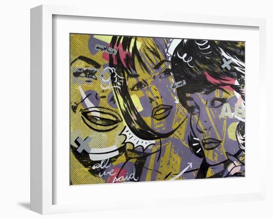 Anything We Said-Dan Monteavaro-Framed Giclee Print