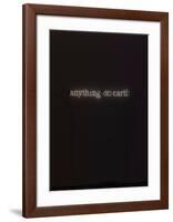 Anything-Design Fabrikken-Framed Art Print