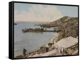 Anzac Cove, Gallipoli, Turkey, 1915-null-Framed Stretched Canvas