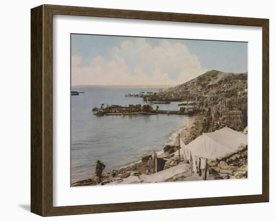 Anzac Cove, Gallipoli, Turkey, 1915-null-Framed Giclee Print