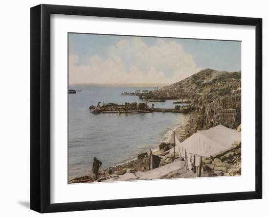 Anzac Cove, Gallipoli, Turkey, 1915-null-Framed Giclee Print