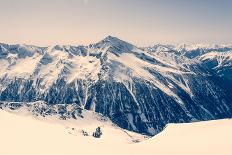 Mountain Ridge with Wind Blowing off Some Snow-Anze Bizjan-Photographic Print