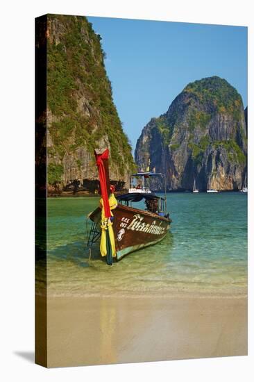 Ao Maya Bay, Ko Phi Phi Le Island, Krabi Province, Thailand, Southeast Asia, Asia-null-Stretched Canvas