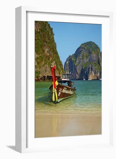 Ao Maya Bay, Ko Phi Phi Le Island, Krabi Province, Thailand, Southeast Asia, Asia-null-Framed Photographic Print