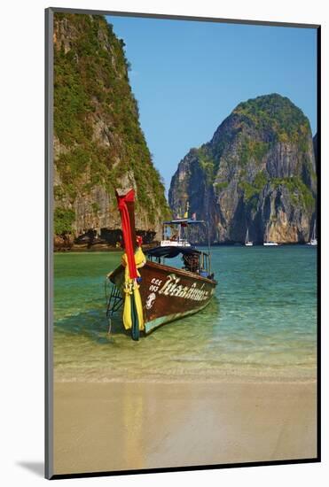 Ao Maya Bay, Ko Phi Phi Le Island, Krabi Province, Thailand, Southeast Asia, Asia-null-Mounted Photographic Print