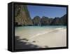 Ao Maya, Ko Phi Phi Leh, Thailand, Southeast Asia-Joern Simensen-Framed Stretched Canvas