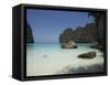 Ao Maya, Ko Phi Phi Leh, Thailand, Southeast Asia-Joern Simensen-Framed Stretched Canvas