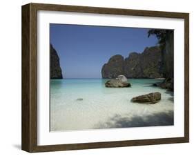 Ao Maya, Ko Phi Phi Leh, Thailand, Southeast Asia-Joern Simensen-Framed Photographic Print