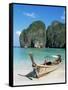 Ao Maya, Phi Phi Le, Ko Phi Phi, Krabi Province, Thailand, Southeast Asia-Bruno Morandi-Framed Stretched Canvas