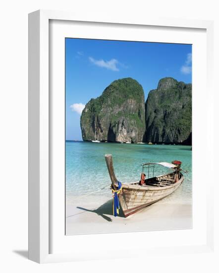 Ao Maya, Phi Phi Le, Ko Phi Phi, Krabi Province, Thailand, Southeast Asia-Bruno Morandi-Framed Photographic Print