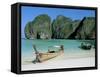 Ao Maya, Phi Phi Le, Ko Phi Phi, Krabi Province, Thailand, Southeast Asia-Bruno Morandi-Framed Stretched Canvas