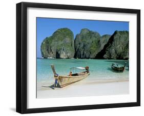 Ao Maya, Phi Phi Le, Ko Phi Phi, Krabi Province, Thailand, Southeast Asia-Bruno Morandi-Framed Photographic Print